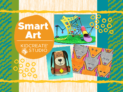 Kidcreate Studio - Newport News. Smart Art Homeschool Weekly Class - Thursdays (5-12 Years)
